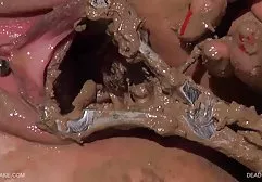 Bald Swinger参与了与一群女孩的狂欢
