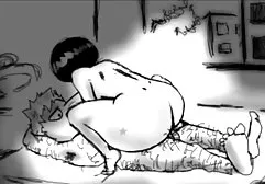 那个男人正在追求厚厚的黑白混血儿