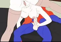 有大胸部的金发女郎在厕所里抽出一个人的笔